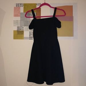 Silence + Noise open shoulder dress
